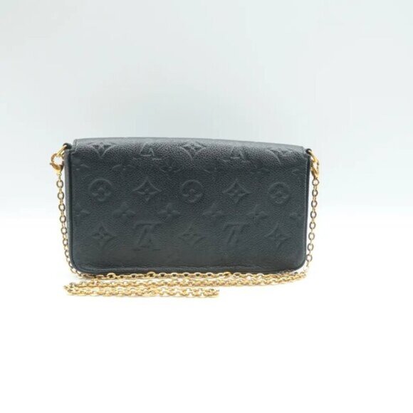 100% Authentic Louis Vuitton Pochette Felicie W/P Black Shoulder bag 1277-073124 - Picture 2 of 12